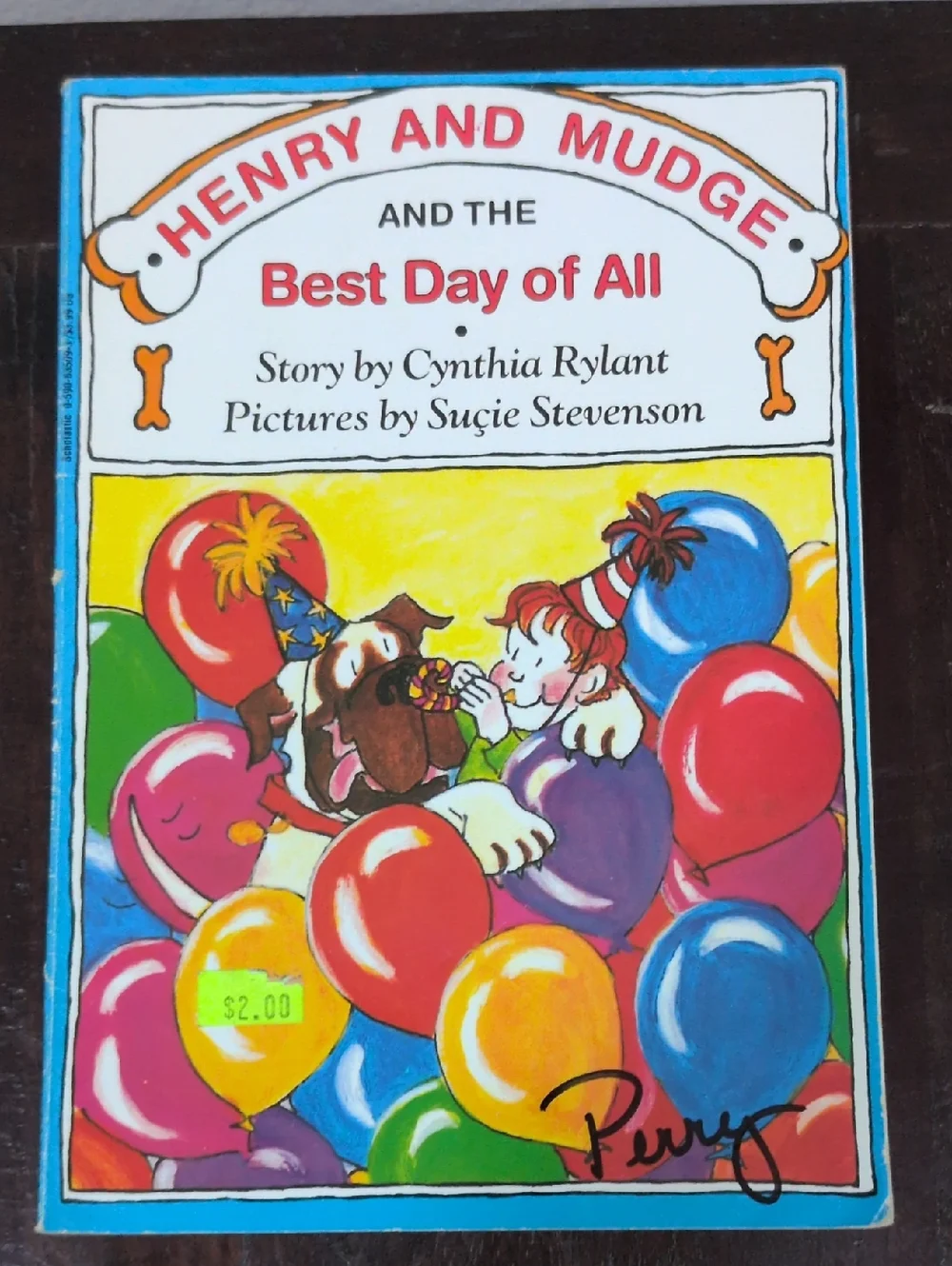 Scholastic Cynthia Rylant Henry & Mudge Early Chapter Fictional Book Lot of 5
